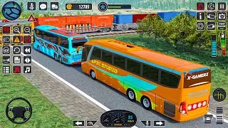 American City Coach Bus Driving Master Gameplay