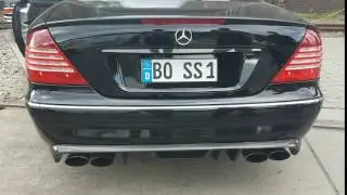 C215 CL65 AMG V12 sound