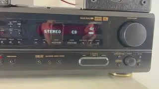 Denon AVR-1603 5.1 Channel AV Home Theater Surround Sound Receiver | For Parts