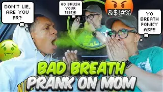 Шуточка над мамой с неприятным запахом изо рта😱🤢**Мы ссорились**
