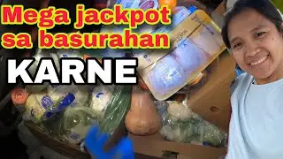 Dumpster diving overloaded ang Tinapong pagkain sa Basurahan makapagluto na si Inday roning