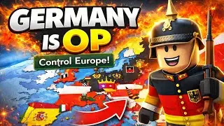 Germany Takes Over Europe! 🇩🇪 | Roblox Control Europe