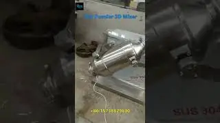 3D Mixer Chemical Mixer Industrial Pharmaceutical Dry Powder Mixer