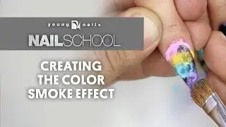 YN NAIL SCHOOL - CREATING THE COLOR SMOKE EFFECT