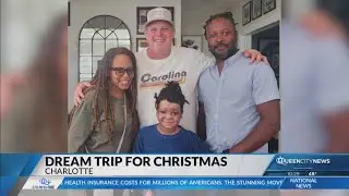 Charlotte boy with rare skin conditions receives gift of a lifetime