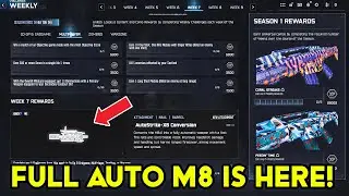 🚨 BO7 NEW UPDATE 🚨 NEW FULL AUTO M8A1 META LOADOUTS, and WARZONE! (BO7 Season 1 Reloaded Update)