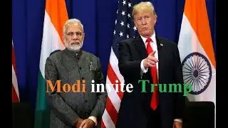 Modi invite Trump