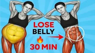 Belly Fat Burn Sirf 7 Exercise 🔥 15 Din Me Pet Ki Charbi Gayab 😱 | Weight Loss Workout