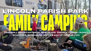 Best Camping Location in Louisiana | Lincoln Parish Park | Mountain Bikes and more