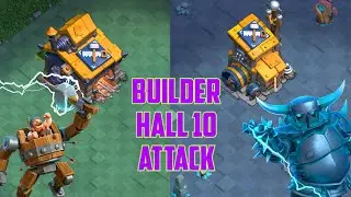 Bh10 Attack Strategy | Super Pekka and Battle Machin | Builder Hall | COC