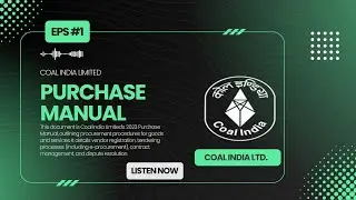 PURCHASE MANUAL_COAL INDIA LIMITED