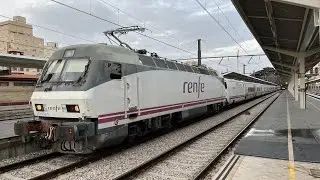 Maniobras de los Talgo VI de los viernes en Valencia-Estació del Nord