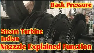 TURBINE NOZZZLE EXPLAINED FUNCTION DESIGN IMPORTANT BACK PRESSURE STEAM TURBINE INDIAN