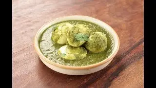 Green Masala Egg Curry | Sanjeev Kapoor Khazana