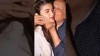 Mahesh Bhatt Kiss To His Elder Daughter Pooja Bhatt In 90s🤭 #shorts