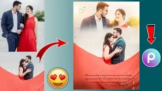 Pre Wedding Photo Editing Mobile 📱 | wedding photo editing picsart | Picsart Editing Tutorial