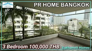 Pet Friendly Apartment with Terrace Bangkok PR Home 3 Bed 100,000 THB