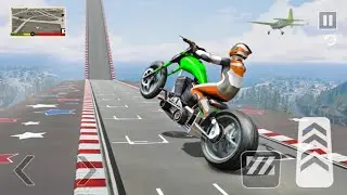 mega ramp stunt bike games | mega ramp GT bike stunt game and