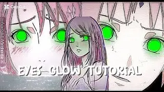 Eyes glow tutorial on alight motion 💁&zwj;♂️🌷#animeedit #glowtutorial 