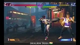 Street fighter 6 Juri 50 hits combo by Dhalsim India 🇮🇳#games #sf6 #kof #streetfighter6