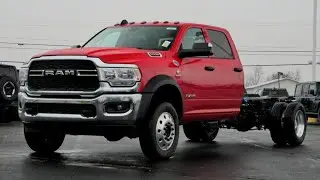 10,870 lbs Payload Capacity - Cummins Powered - 2020 Ram 5500 Cab and Chassis