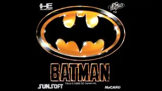 MANUAL BATMAN  (TG16) JAP