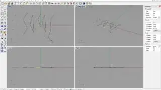 Rhino 4.0 Points and Lines Basic Tutorial