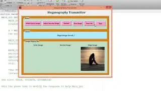 LSB based Steganography - for color Image MATLAB code