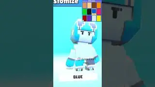 CLEANEST STUMBLE GUYS SKINS TRANSITION CHANGE COLOR SKIN PIXEL 3D VERSION❗😱🤫 #stumbleguys