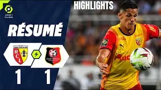 Lens 1 - 1 Rennes | R&eacute;sum&eacute; | Ligue 1 2023/24