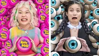 Enid Sinclair VS Wednesday!!!! Who Is The Strongest !? A Funny Battle Challenge Situations