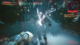 Solo Arasaka Tower with katana and tech sniper build (very hard)