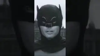 Batman's kerb drill - Adam West, 1967 - British road safety ad #shorts