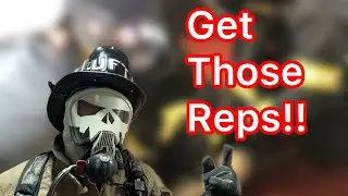 Getting those REPS! [Hogwall Firefighter Training Prop]