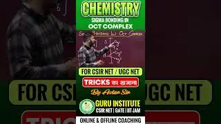 Sigma Bonding in OCT Complex | Easy Chemistry Tricks | CSIR UGC NET Coaching in Chandigarh
