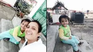 Om's childhood in 1 vdo by itab