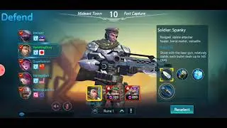 ShellFire MOBA Mode Rank Using Character Spanky Soldier
