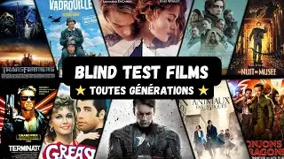 BLIND TEST FILMS - 50 EXTRAITS (TOUTES G&Eacute;N&Eacute;RATIONS)