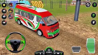 Real Van Modified Minibus OffRoad Transport Driving - Van Driving Simulator 3D - Android Gameplay