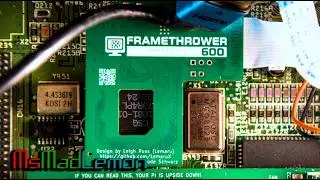 FrameThrower 600 Installation And Test On The Amiga 600 PiStorm