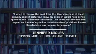 School Reacts After Board Votes to Ban Gender Queer Graphic Novel Memoir