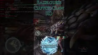Bazelguese Clutch Claw KO #gamingguide #gaming #platinum #mhw #mhwib