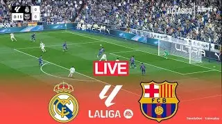 🔴 El Cl&aacute;sico LIVE | Real Madrid vs Barcelona | PES 2021 Simulation 4K
