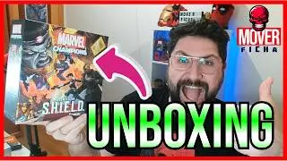 😱😎UNBOXING NUEVA CAMPAÑA AGENTES de SHIELD😎😱 - Marvel Champions el juego de Cartas - MoverFichaMC