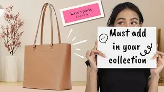 Kate Spade Perfect Large Tote || Unboxing + Review