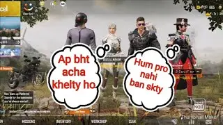 JOINING RANDOM GIRL SQUAD LIKE A BOT | Pubg Mobile