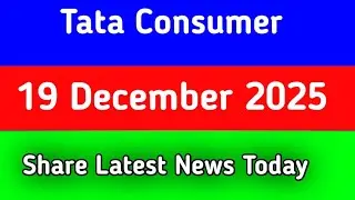 Tata Consumer Products share news today | Tata Consumer share latest news