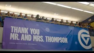 Dedicating the Bob and Ellen Thompson Student Success Center