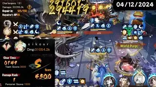 Oboroguruma - Optimize damage output in crowded room