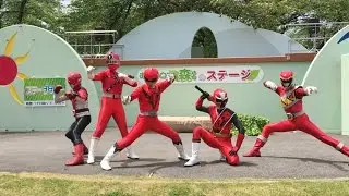 レッドヒーローショー　Redheroshow　トッキュー1号が子供にもどっちゃう！！